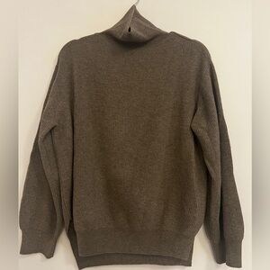 The Frankie Shop alpaca wool turtleneck sweater oversized XS/S